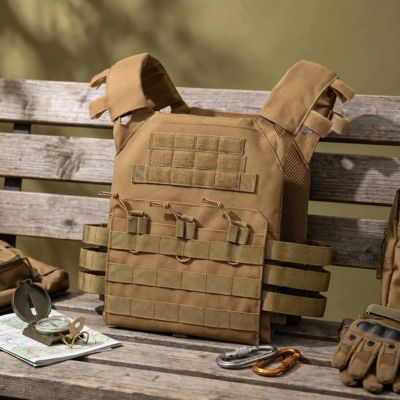 Gilet lesté leger brun