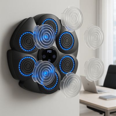 Machine de boxe musicale intelligente tactile proteges cibles