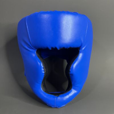 Casque-boxe-bleu
