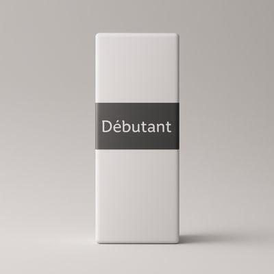 Elastique musculation débutant gris pâle