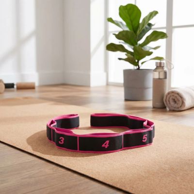 elastiques musculation rose numerote