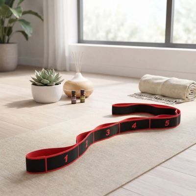 elastiques musculation rouge