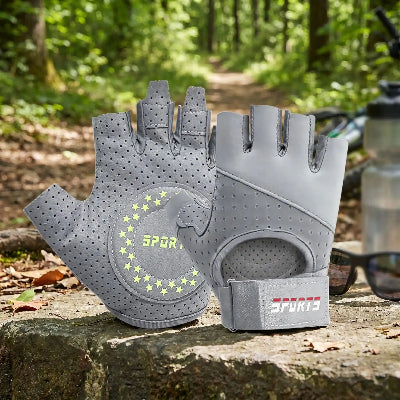Gants pour la musculation gris pour femme