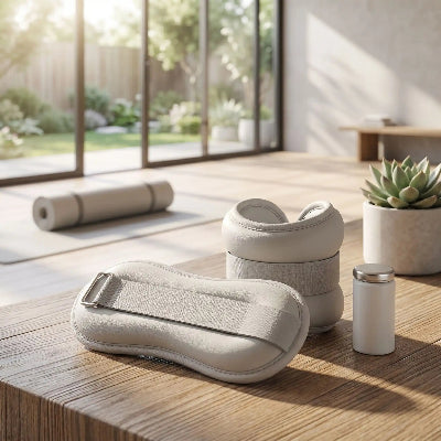 poids pour cheville gris discret
