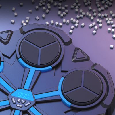 Punching ball musical Bluetooth cibles rembourrées, indices rembourrage à côté